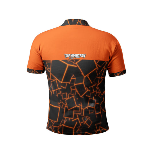 Orange Cube TMG Logo Polo