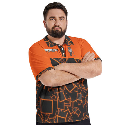 Orange Cube TMG Logo Polo