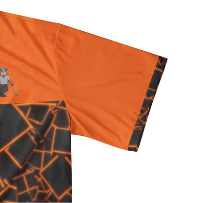 Orange Cube TMG Logo Polo