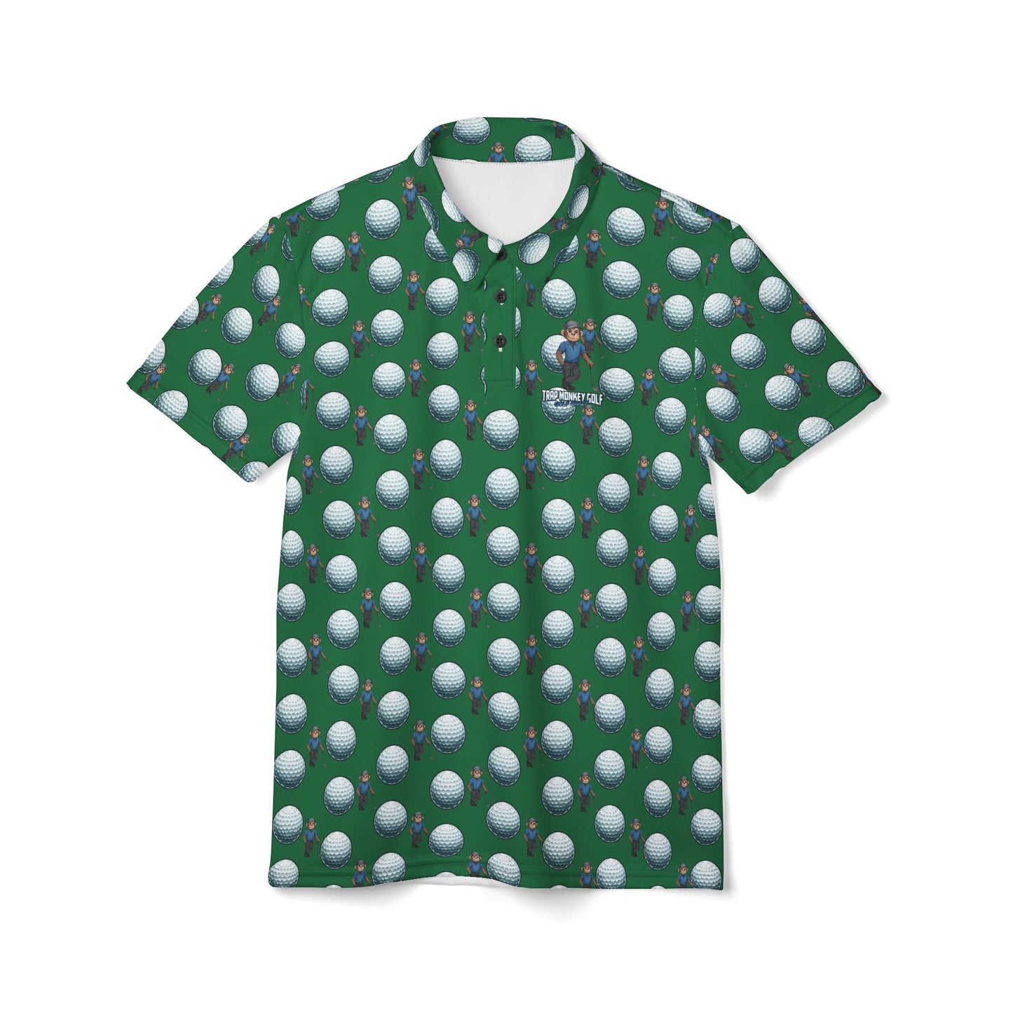 Monkeys w/ Balls TMG Logo Polo