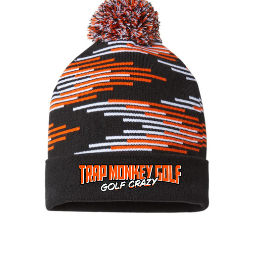 Black/ Deep Orange/ White - FRONT