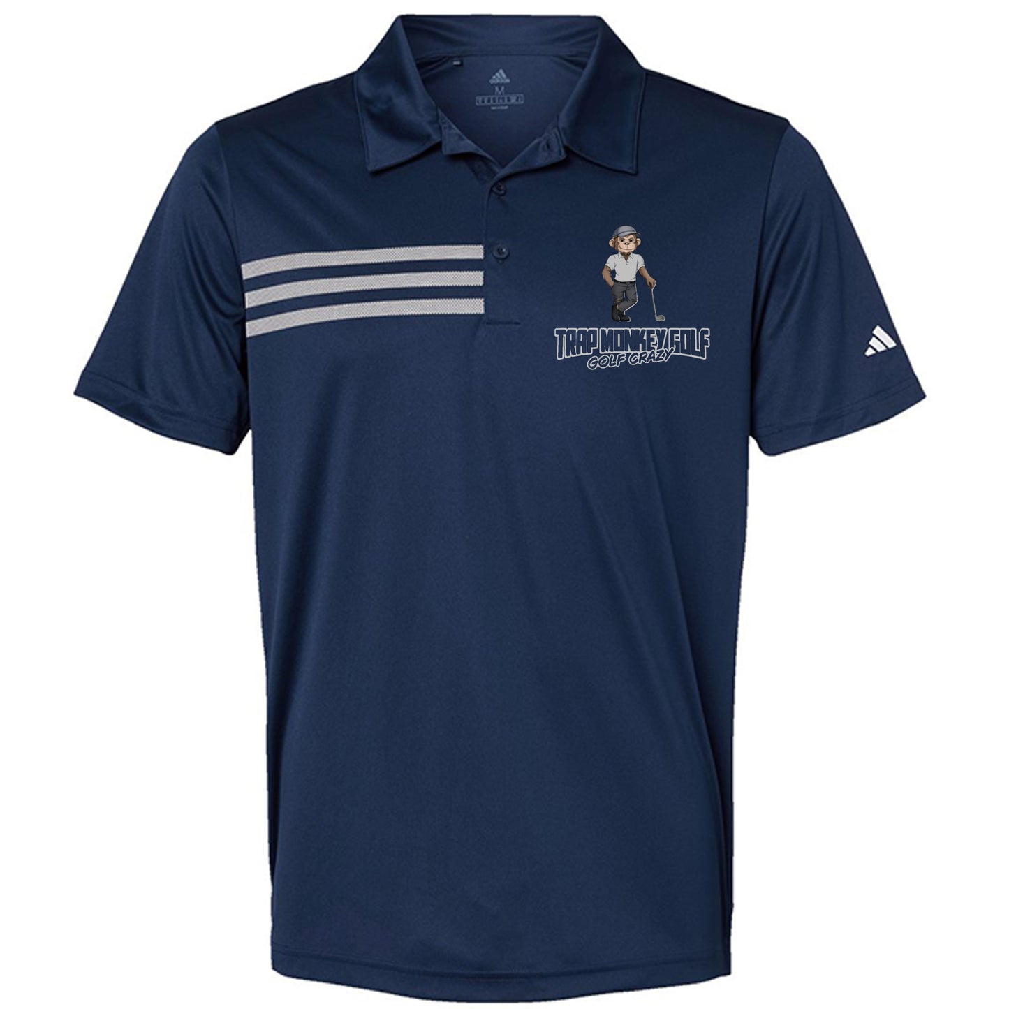 Collegiate Navy/ White - A324 - FRONT