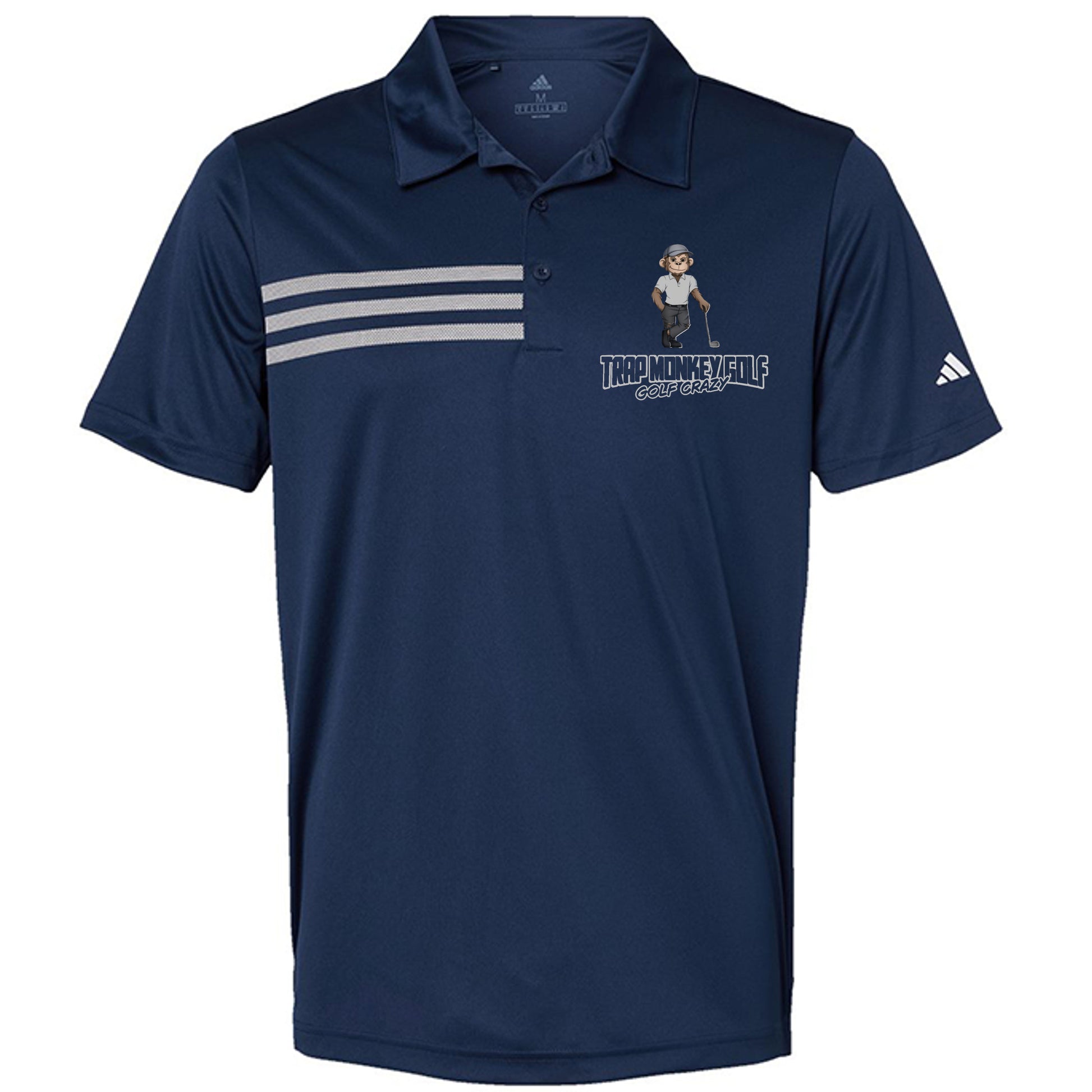 Collegiate Navy/ White - A324 - FRONT
